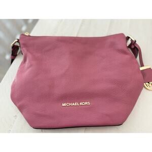 Michael Kors Pink Leather Crossbody Bag AS IS